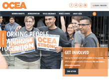 Tablet Screenshot of ocea.org